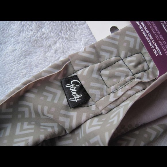 1 Goody Athletique Multi Width Headwrap Soft Gentle Hold Fabric Ouchless Band - Picture 5 of 6